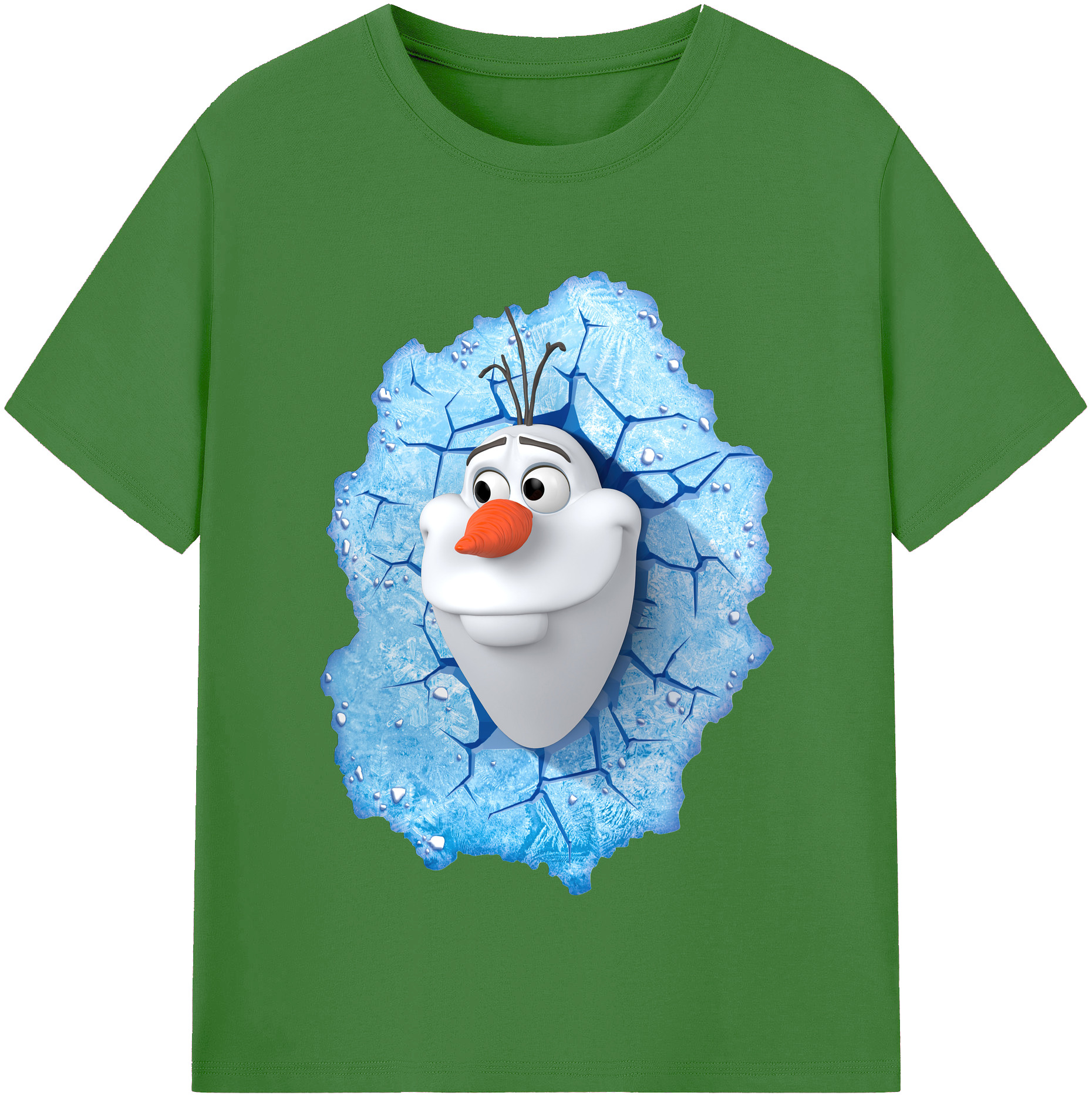 （画像用） アナと雪の女王 アンナ エルサ Frozen Anna Elsa レディースカジュアルプリントTシャツ（綿100％）